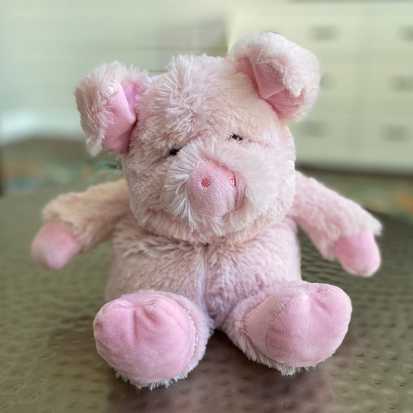 Pig Warmies - Cozy Plush Heatable Lavender Scented Stuffed Animal - Picture 2 of 6